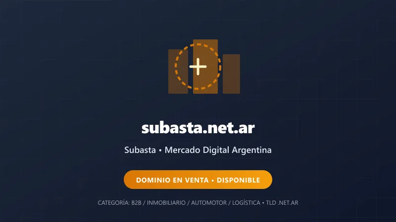 Identidad gráfica y activo digital para Subasta en Argentina